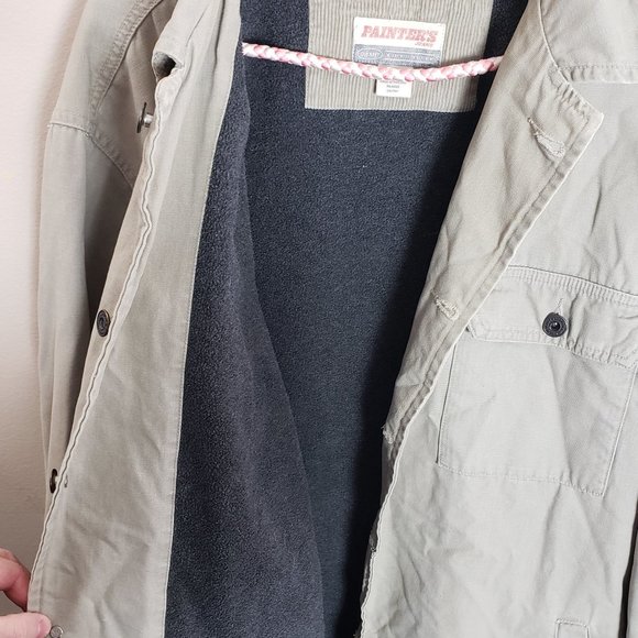 OLD NAVY PAINTER'S JEANS MEN'S JACKET SIZE MEDIUM - Picture 10 of 16